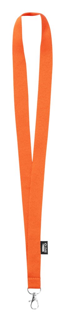 Шнурок для бейджа Loriet, цвет оранжевый