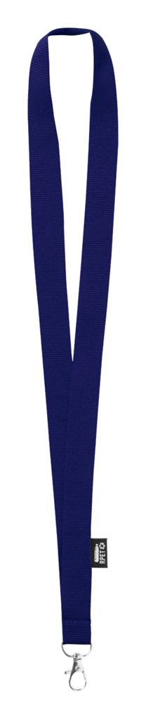 Шнурок для бейджа Loriet, колір темно-синій