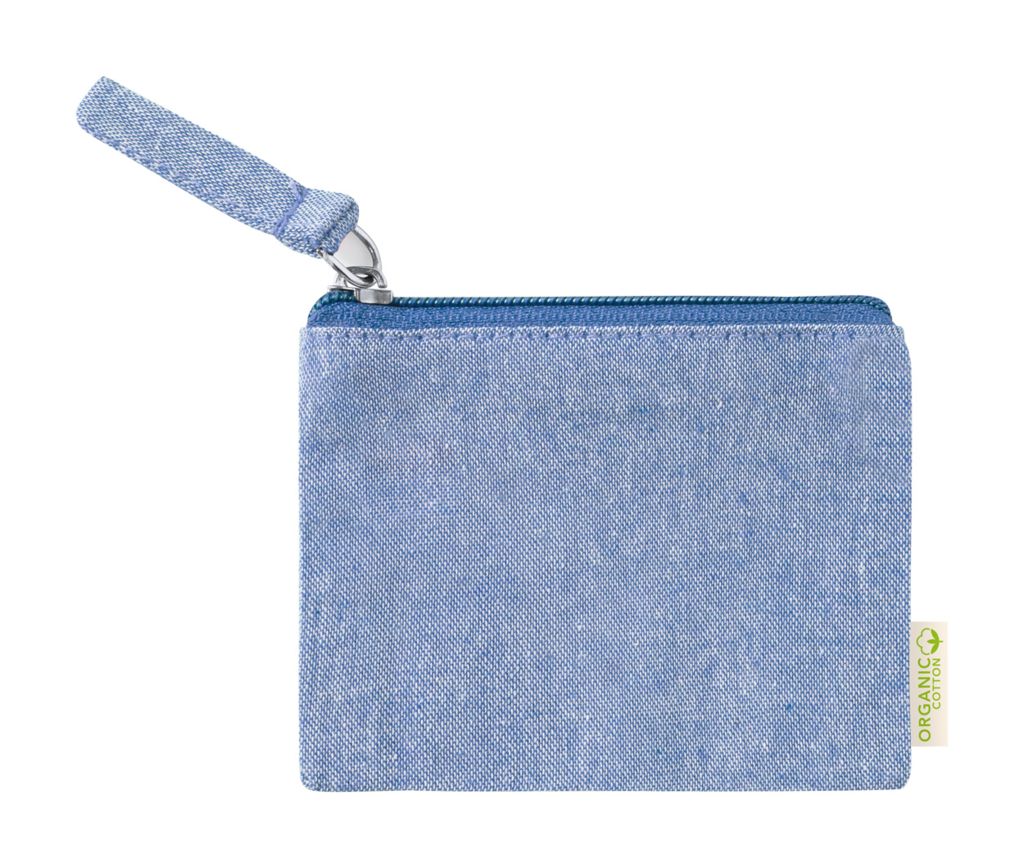 Бавовняний гаманець Fontix, колір синій