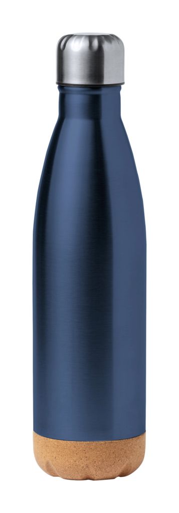 Спортивна пляшка Kraten, колір темно-синій