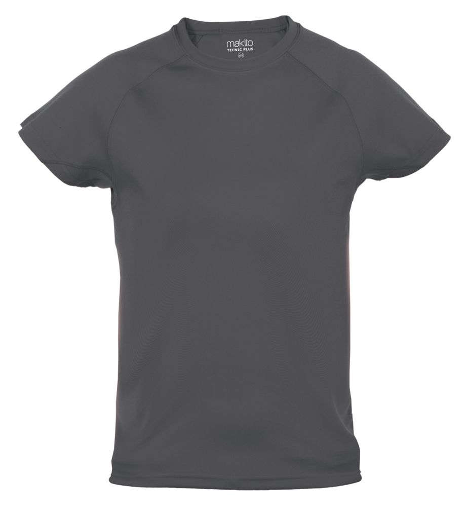 Детская спортивная футболка Tecnic Plus K, цвет серый  размер 10-12