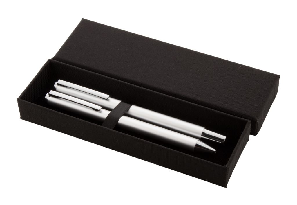 Набір ручок Ralum, колір срібний