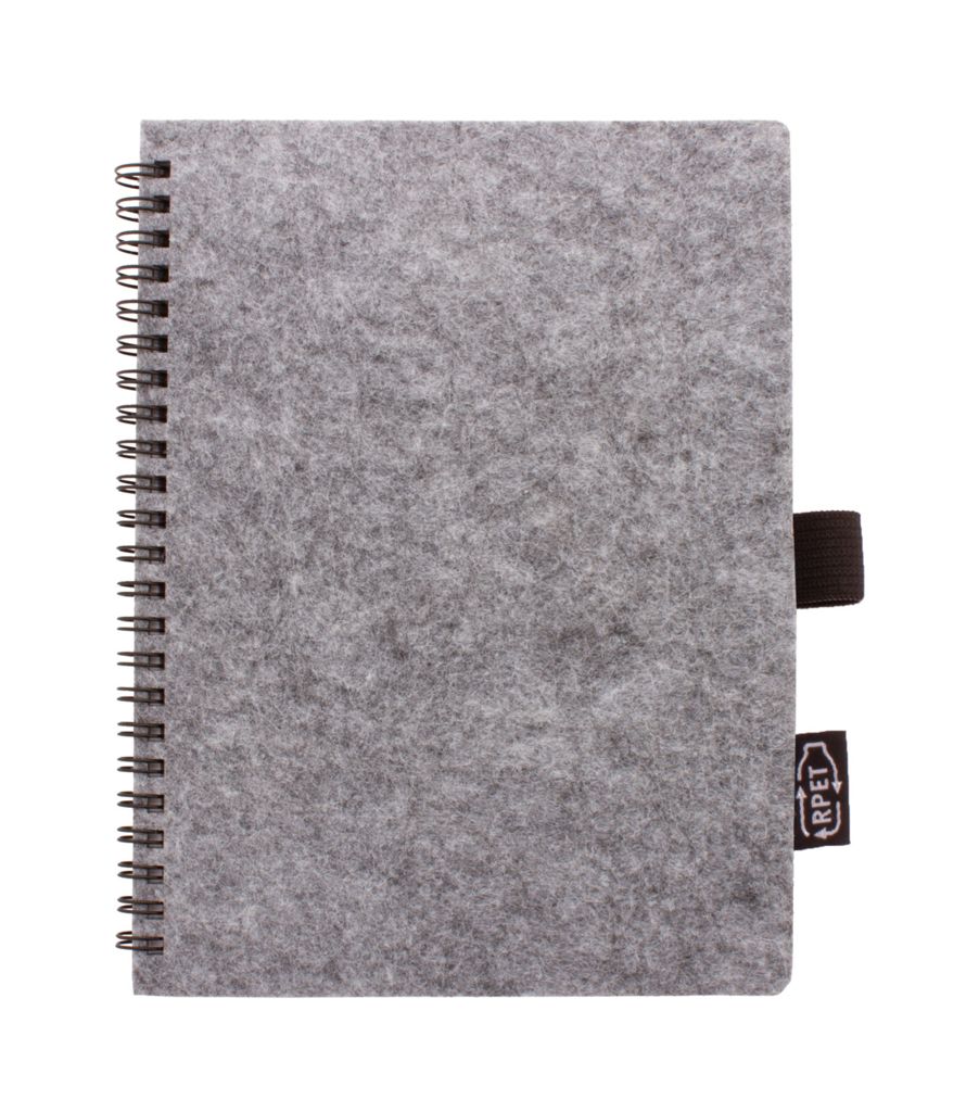 Блокнот A6 формату Felbook A6, цвет серый