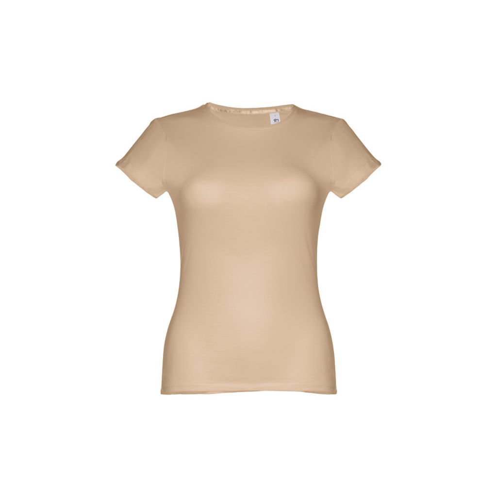 THC SOFIA. Жіноча футболка, колір світло-коричневий  розмір L