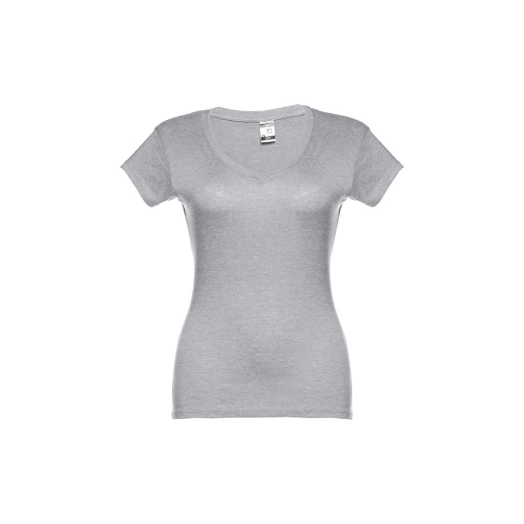 THC ATHENS WOMEN Женская футболка, цвет матовый cветло-серый  размер L