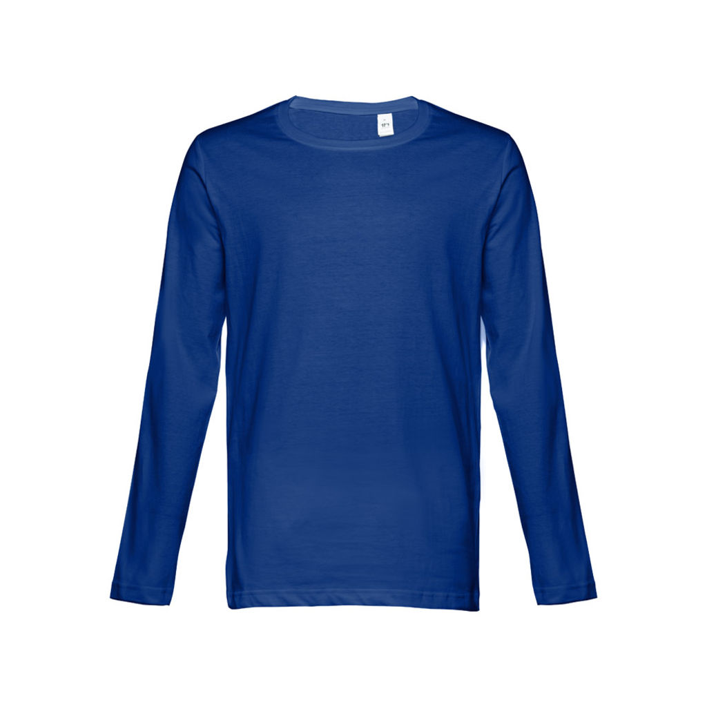 THC BUCHAREST. Чоловіча футболка з довгими рукавами, колір королівський синій  розмір L