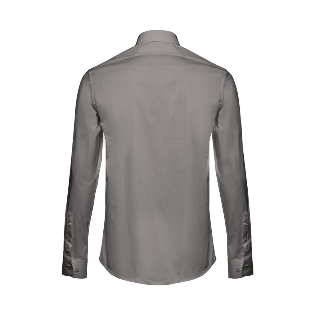 THC PARIS. Чоловіча сорочка popeline, колір сірий  розмір XL - 30151-113-XL- Фото №2