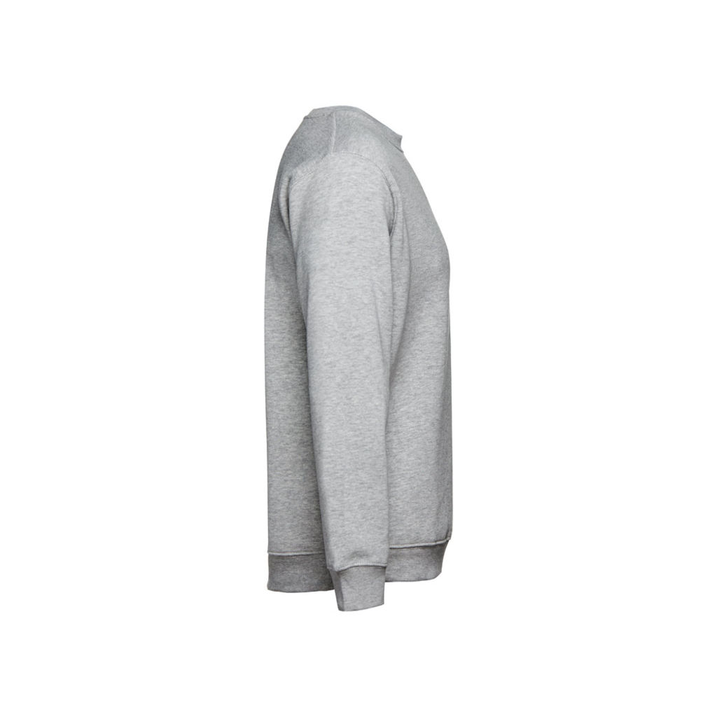 THC DELTA. Кофта унісекс, колір матовий світло-сірий  розмір 4XL - 30159-183-4XL- Фото №3