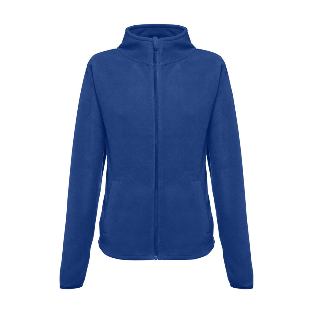 THC HELSINKI WOMEN Женская флисовая куртка с молнией, цвет королевский синий  размер L