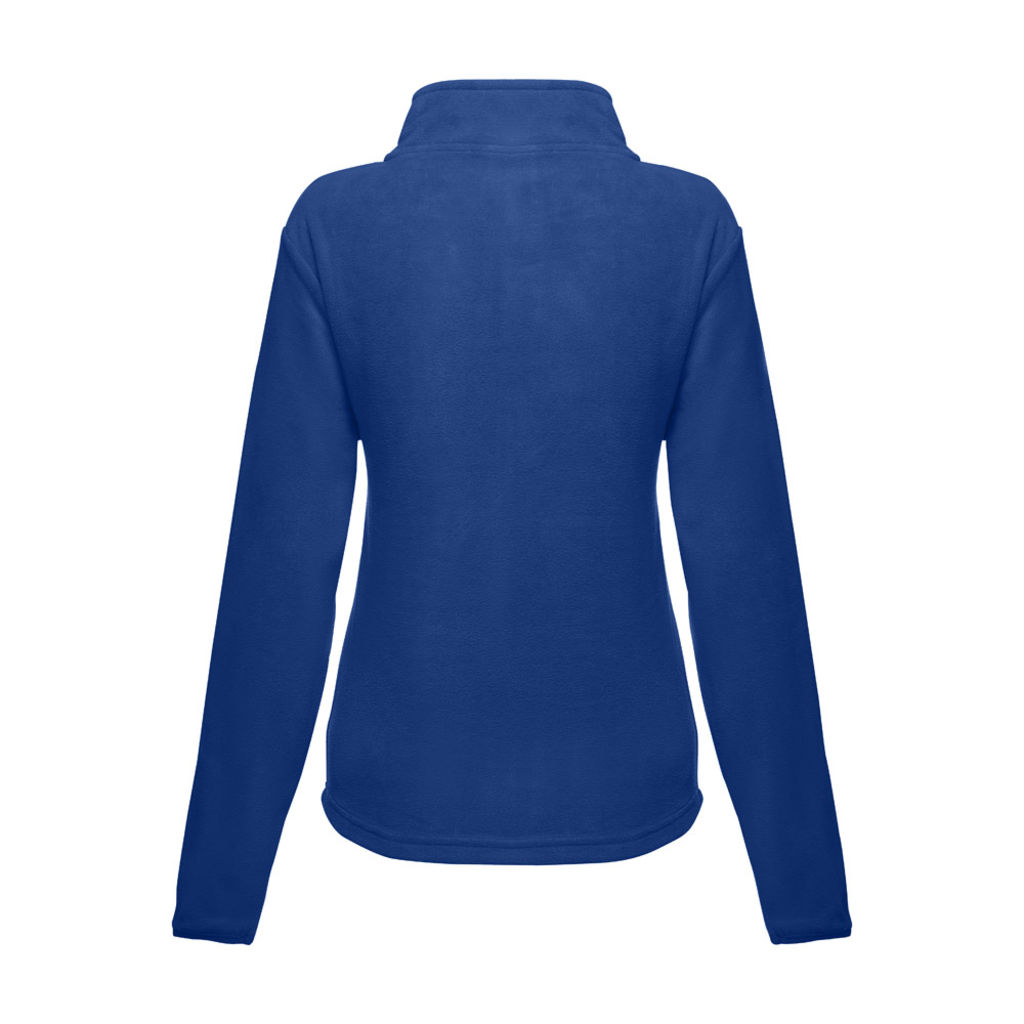 THC HELSINKI WOMEN Женская флисовая куртка с молнией, цвет королевский синий  размер XL - 30165-114-XL- Фото №2