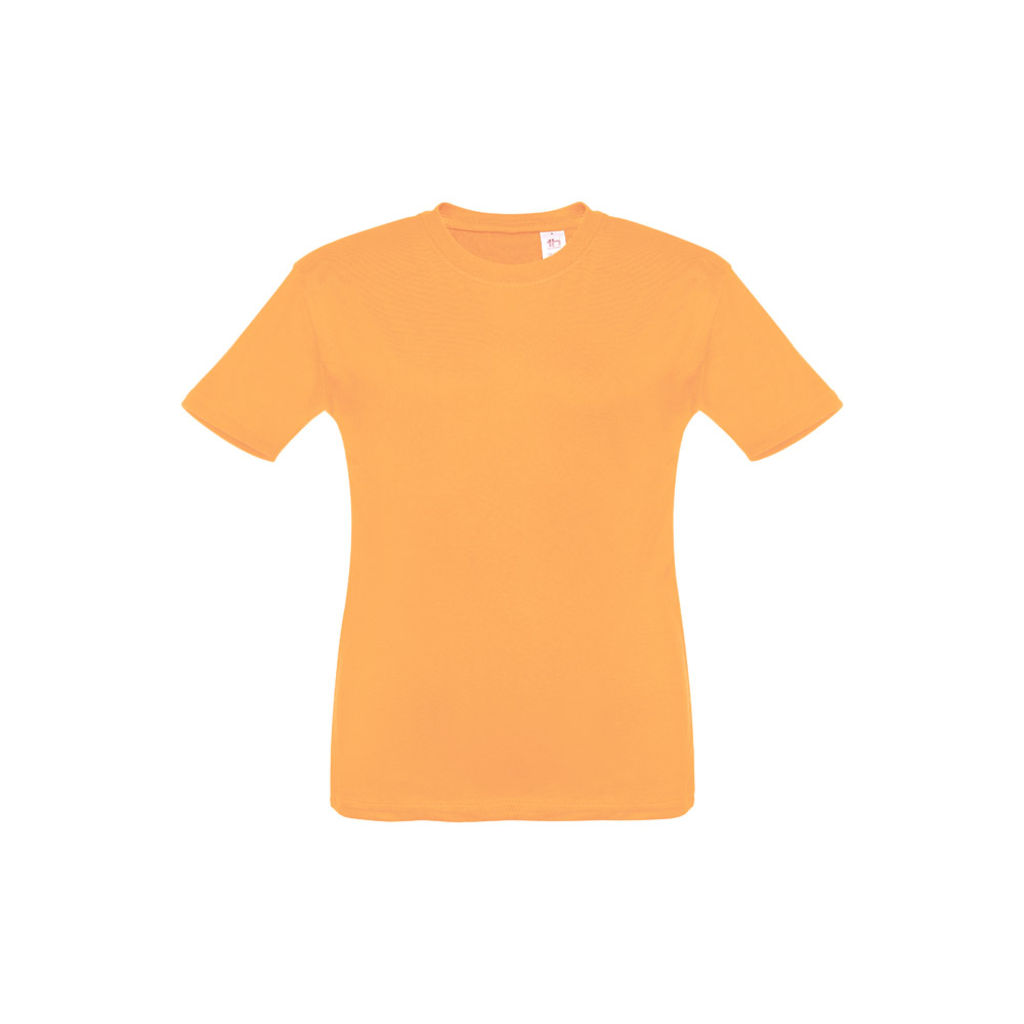 THC QUITO. Дитяча футболка унісекс, колір коралово-помаранчевий  розмір 10