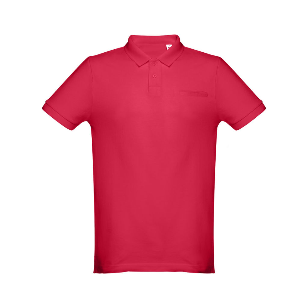 THC DHAKA Мужское поло, цвет красный  размер XL