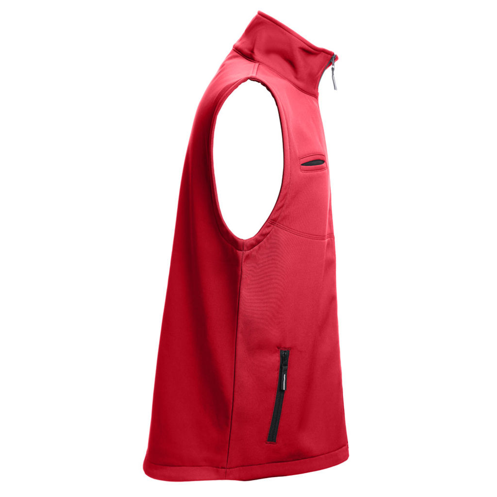 THC BAKU Жилет softshell унисекс, цвет красный  размер 3XL - 30252-105-3XL- Фото №3