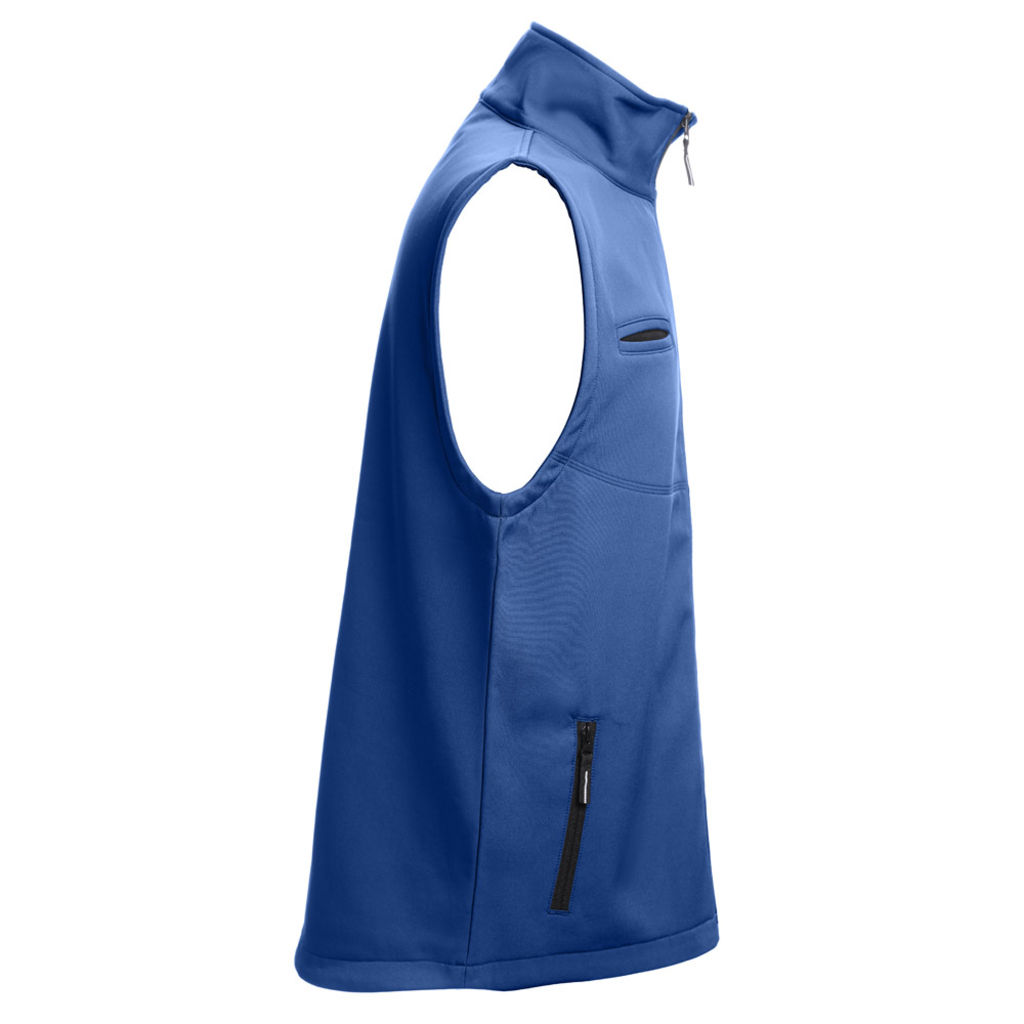 THC BAKU Жилет softshell унисекс, цвет королевский синий  размер 3XL - 30252-114-3XL- Фото №3