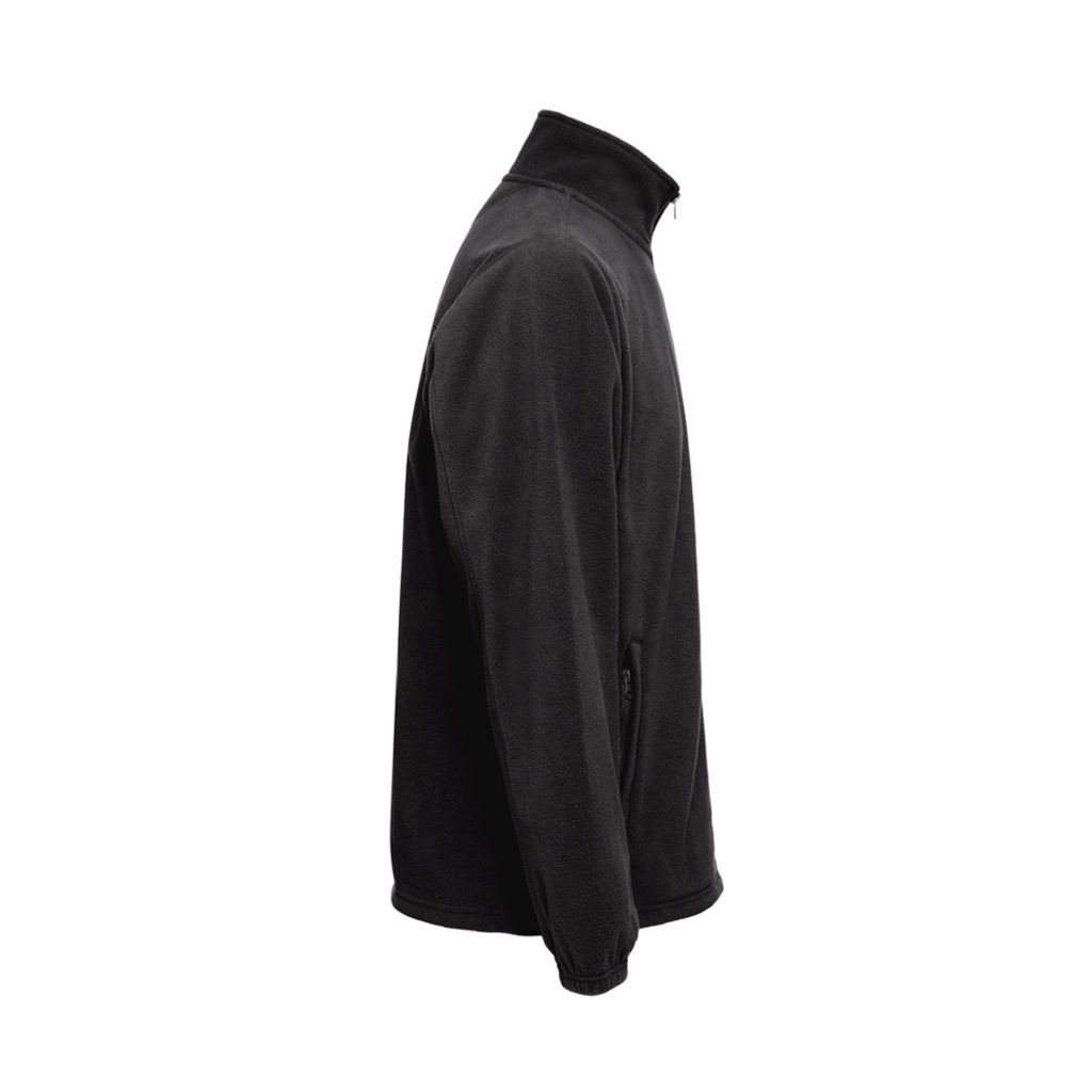 THC GAMA. Чоловіча флісовакуртка зі змійкою, колір чорний  розмір 3XL - 30258-103-3XL- Фото №3