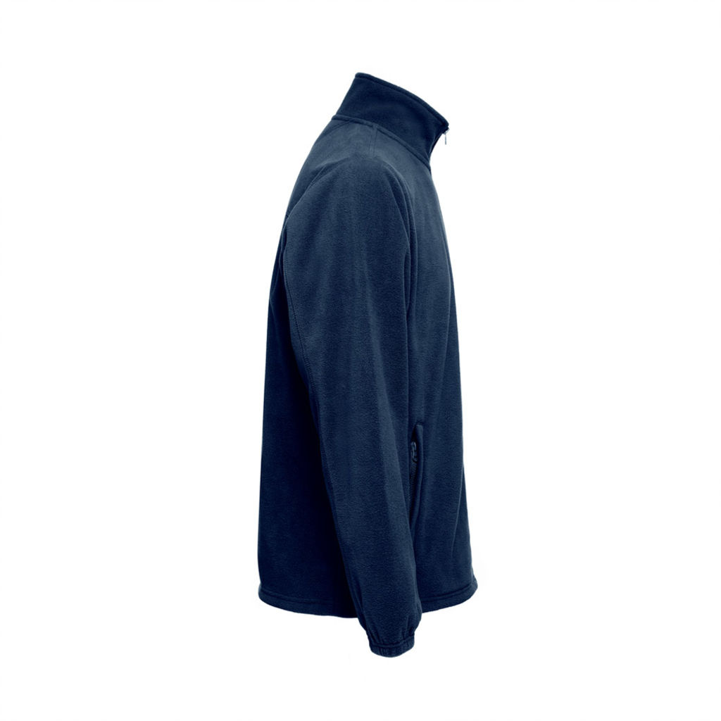THC GAMA. Чоловіча флісовакуртка зі змійкою, колір синій  розмір 3XL - 30258-104-3XL- Фото №3