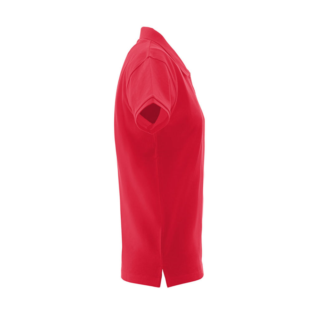 THC MONACO WOMEN. Жіноче поло, колір червоний  розмір XL - 30262-105-XL- Фото №3
