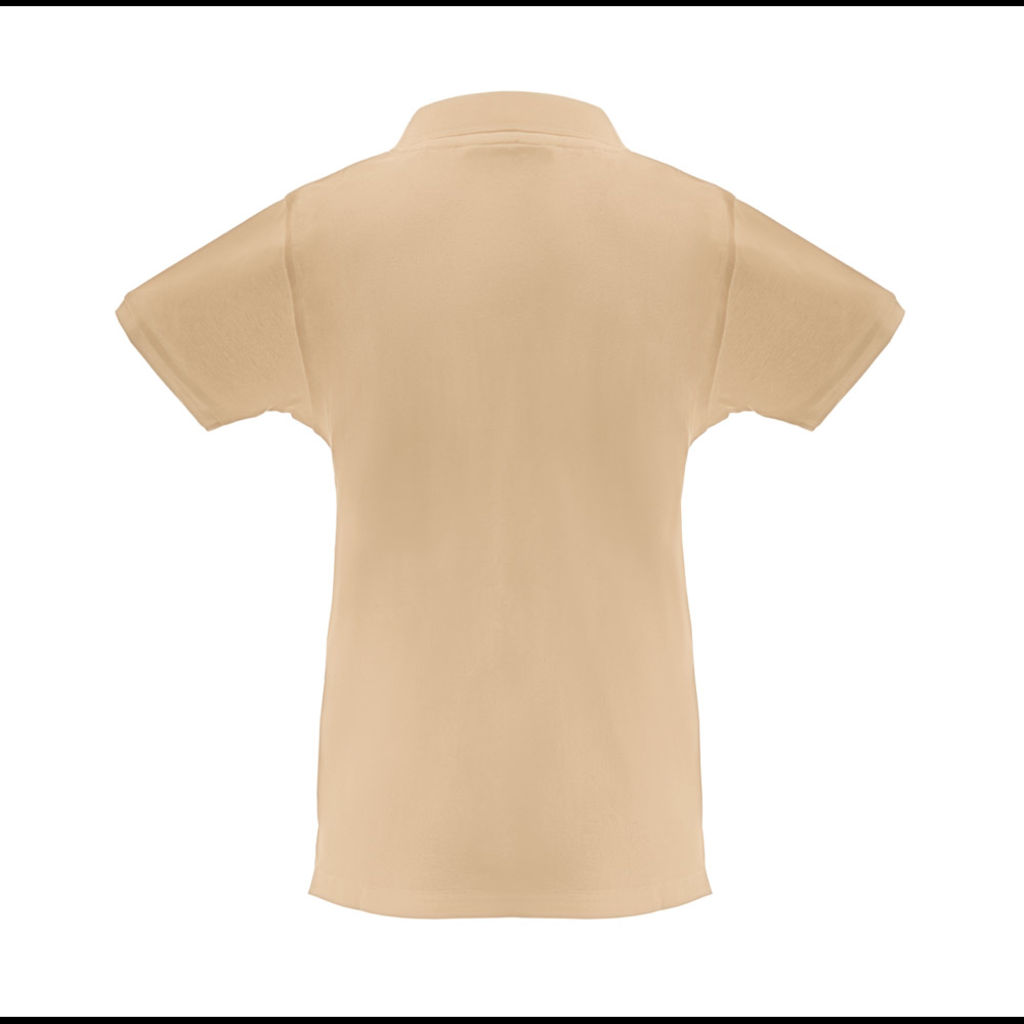 THC MONACO WOMEN. Жіноче поло, колір світло-коричневий  розмір L - 30262-111-L- Фото №2