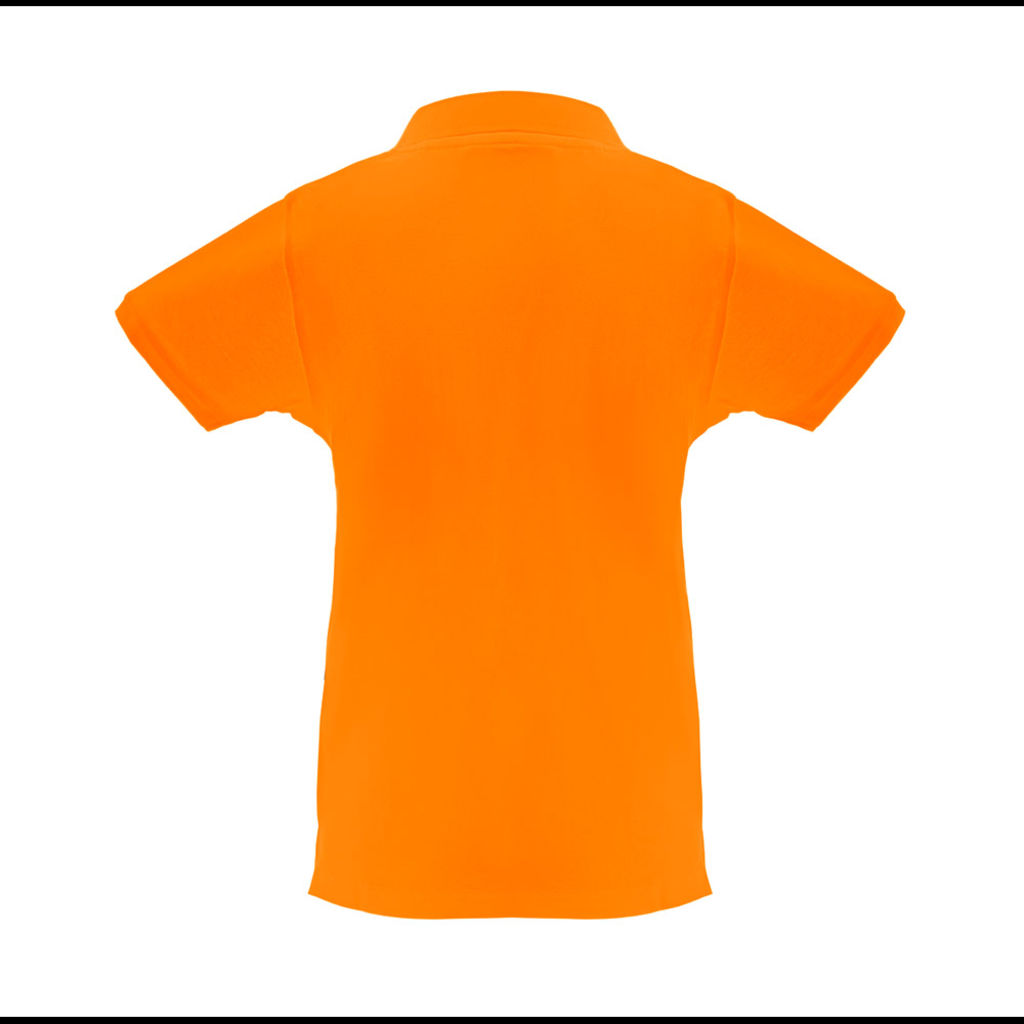 THC MONACO WOMEN. Жіноче поло, колір помаранчевий  розмір XL - 30262-128-XL- Фото №2