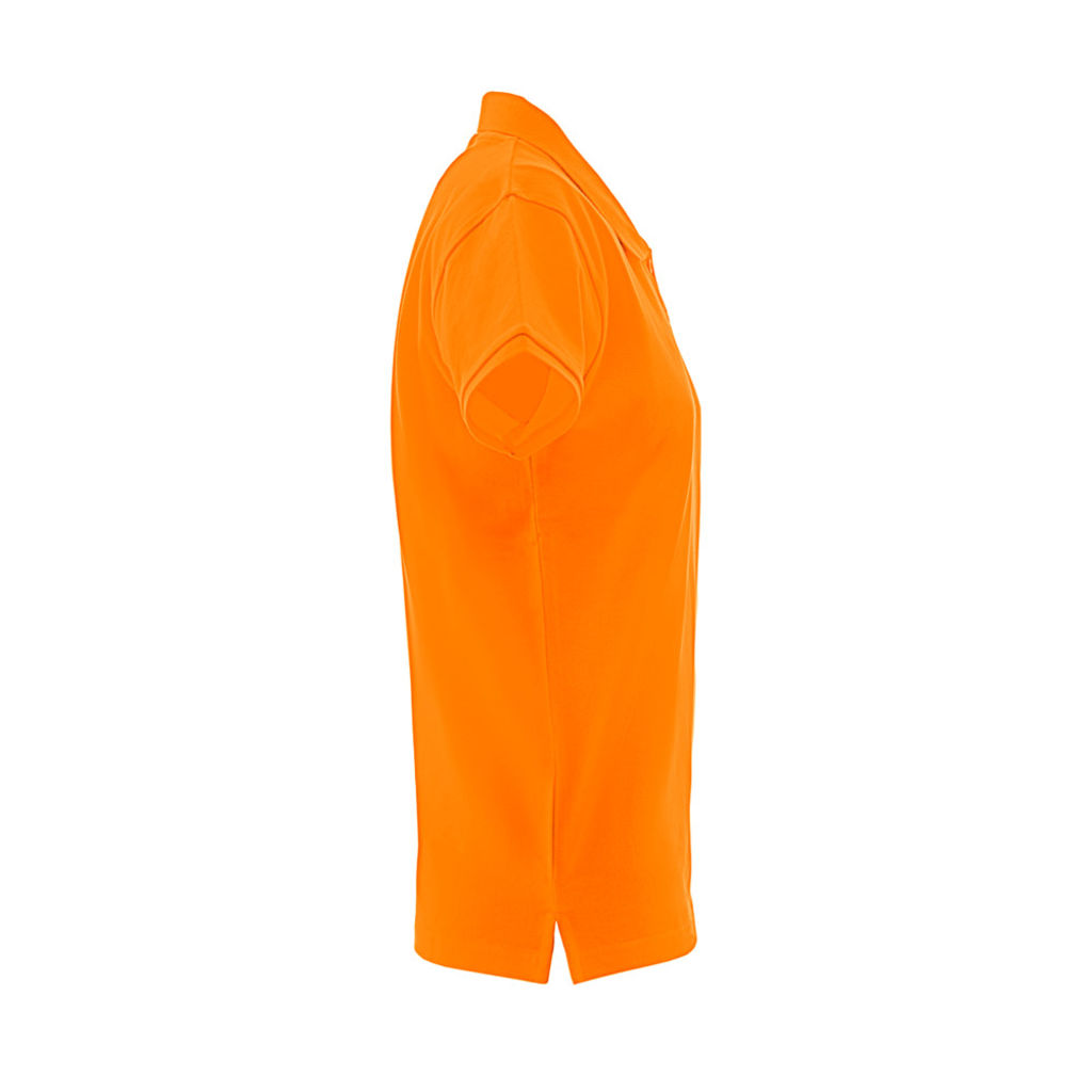 THC MONACO WOMEN. Жіноче поло, колір помаранчевий  розмір XL - 30262-128-XL- Фото №3