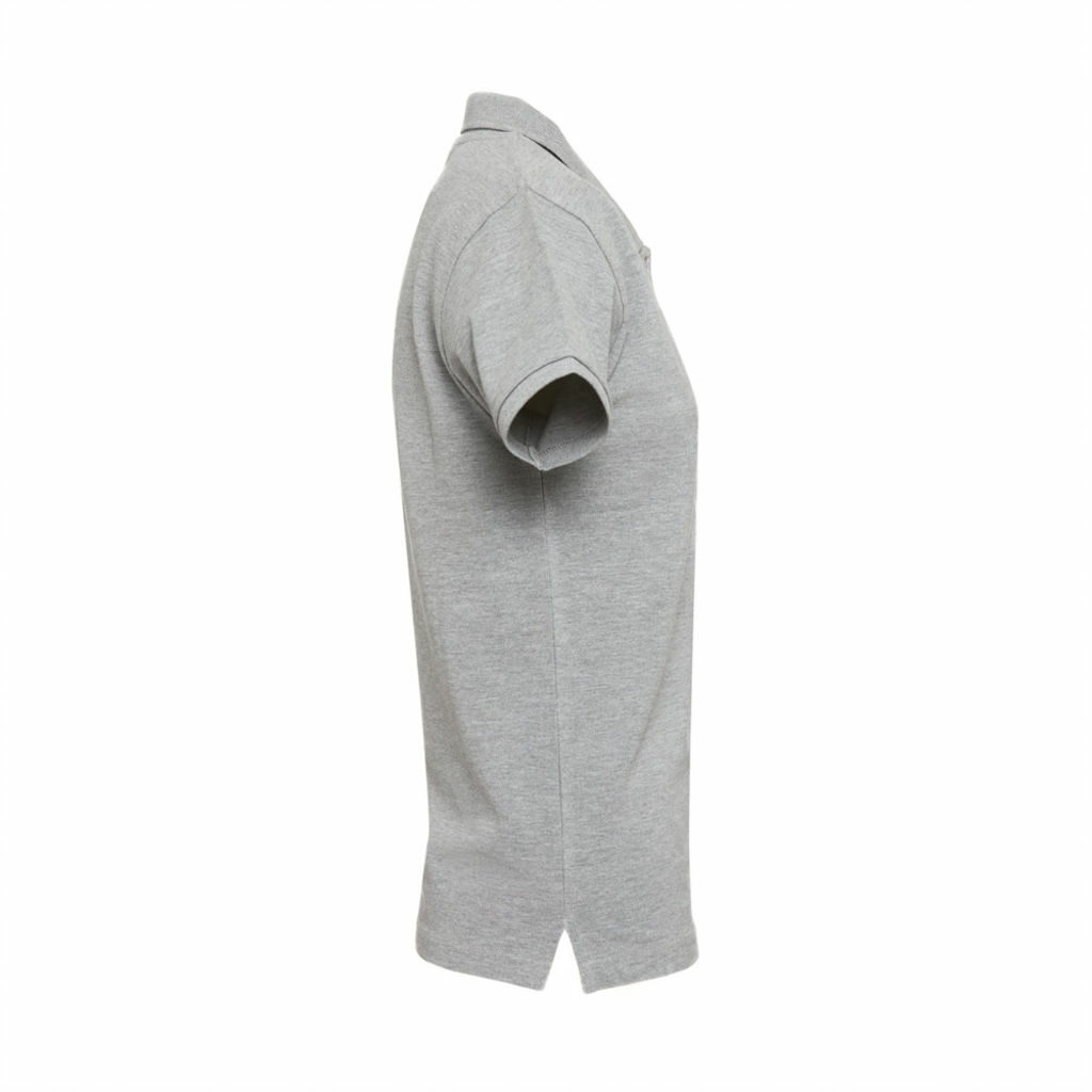 THC MONACO WOMEN. Жіноча сорочка-поло матовий світло-сірий  розмір XL - 30262-183-XL- Фото №3