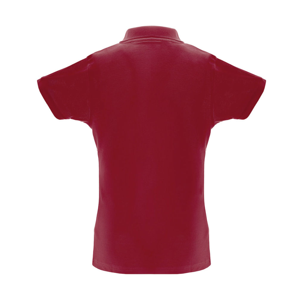 THC BERLIN WOMEN. Жіноче поло, колір бордовий  розмір L - 30264-115-L- Фото №2