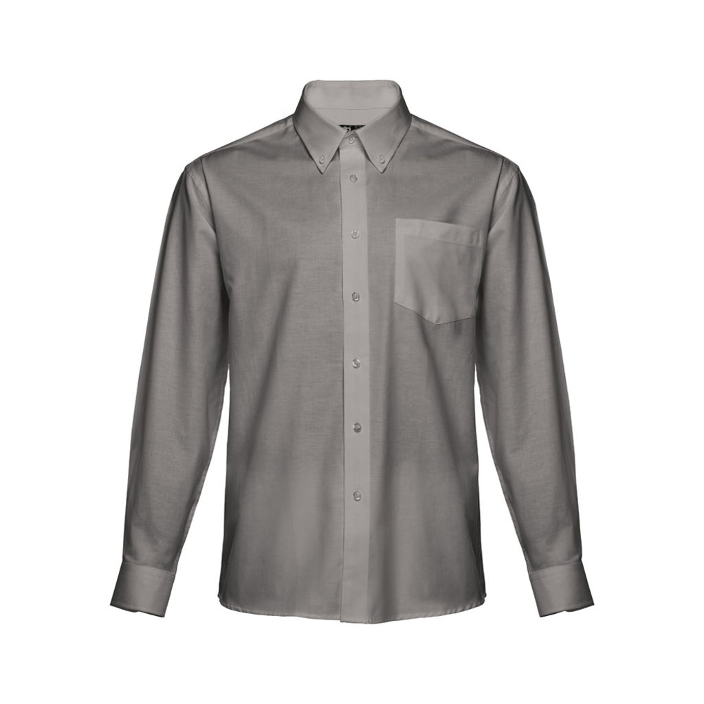 THC TOKYO Мужская рубашка oxford, цвет серый  размер S