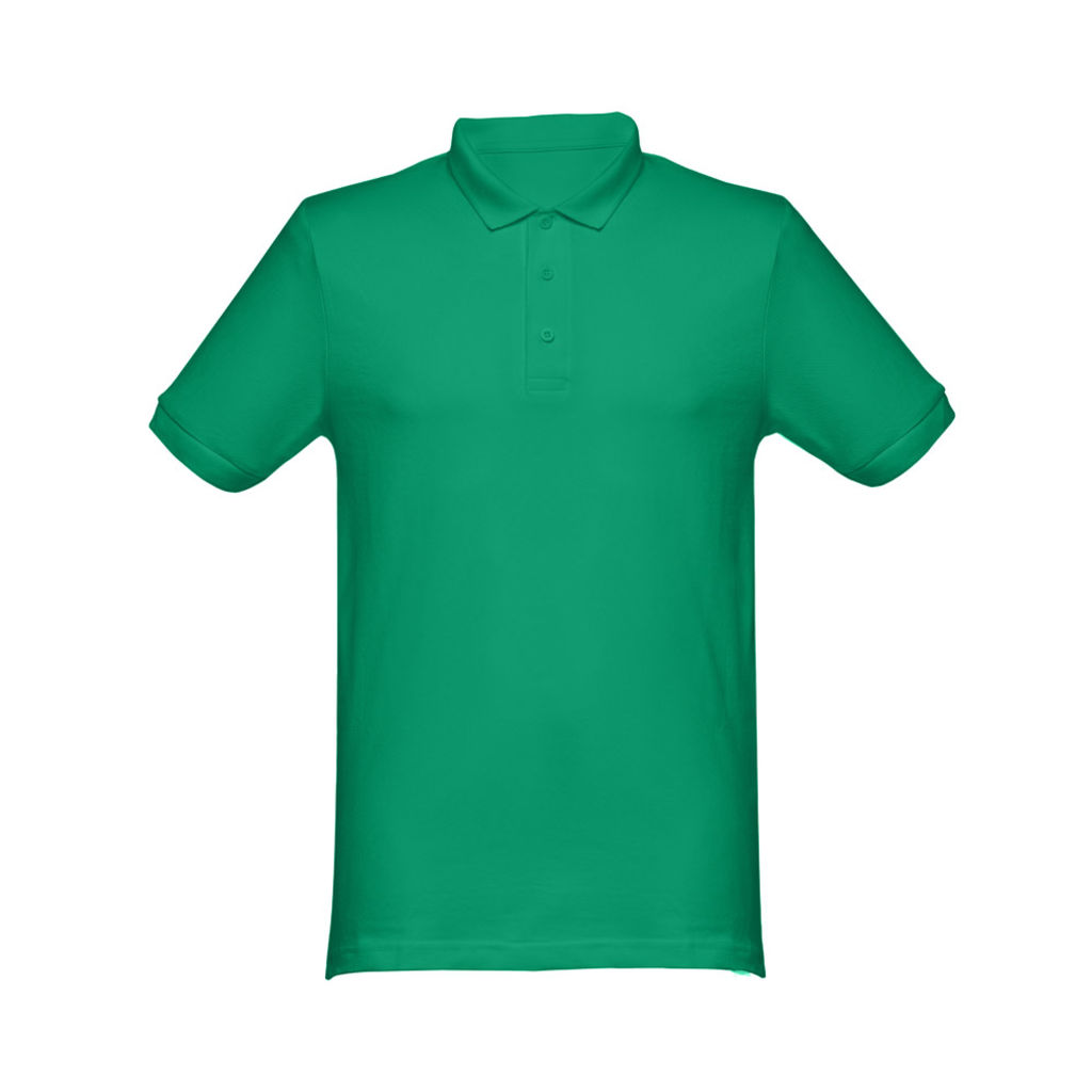 THC MONACO Мужское поло, цвет зеленый  размер S