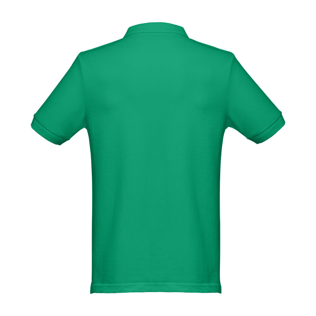 THC MONACO. Чоловіче поло, колір зелений  розмір XL - 30188-109-XL- Фото №2