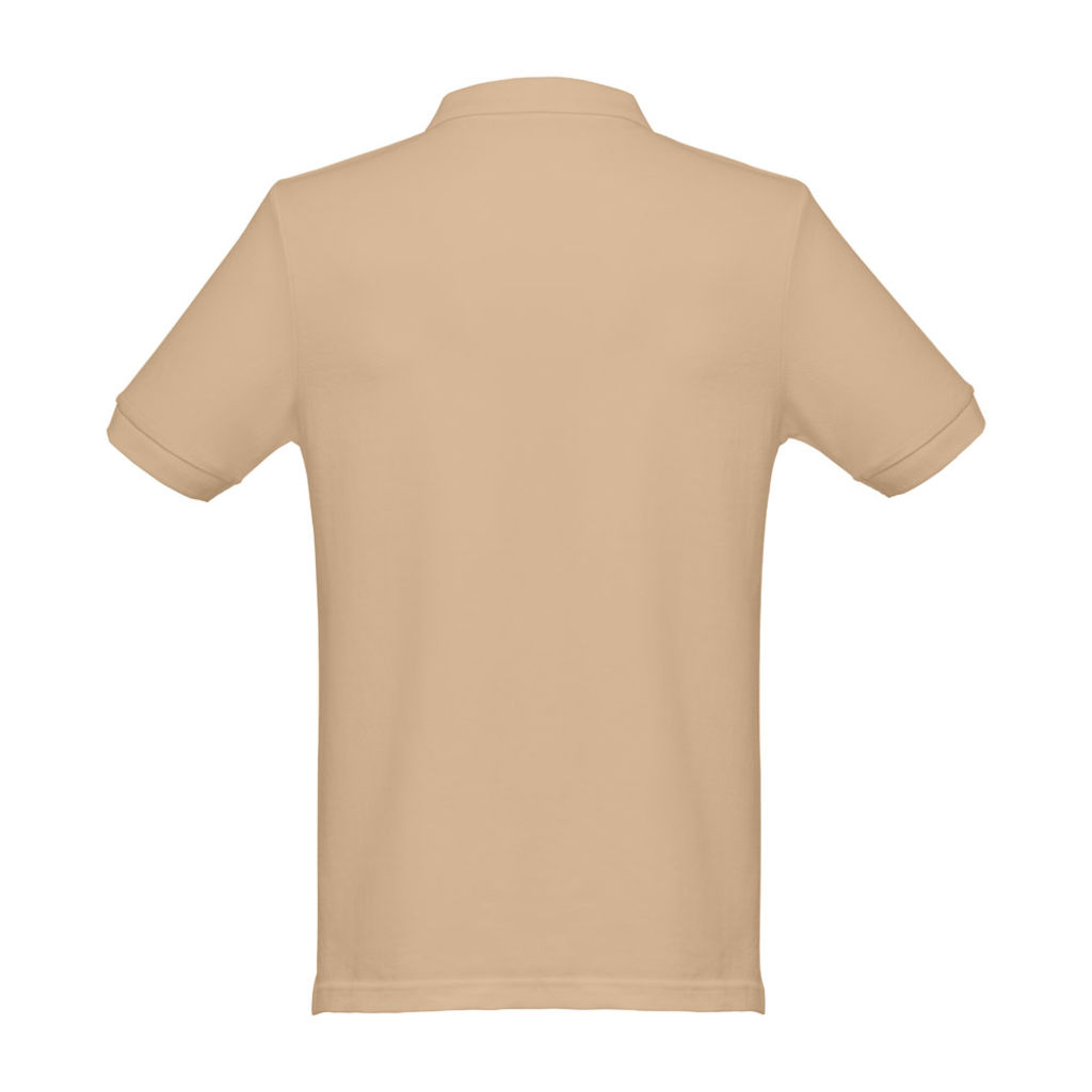 THC MONACO. Чоловіче поло, колір світло-коричневий  розмір XL - 30188-111-XL- Фото №2