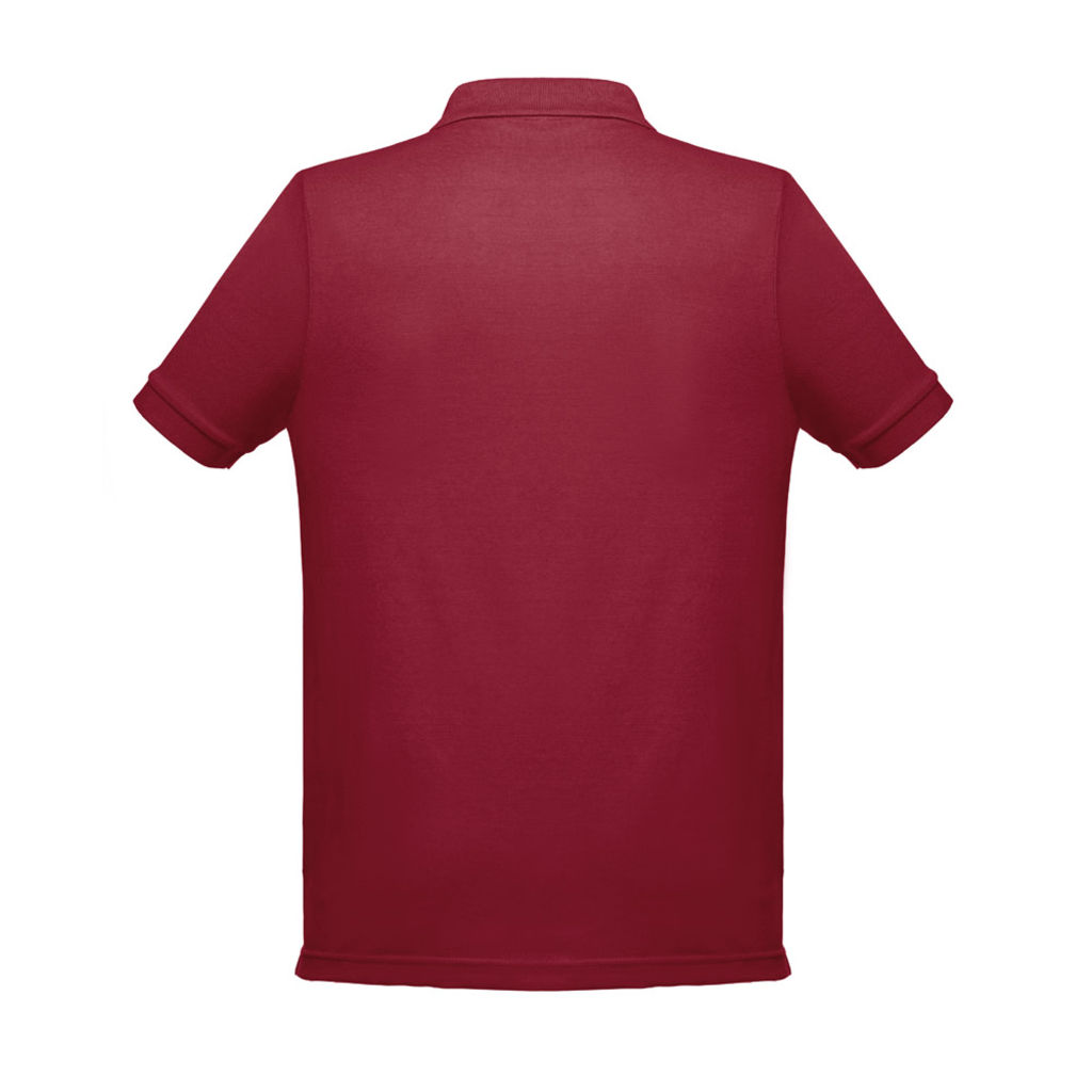THC BERLIN 3XL. Чоловіче поло, колір бордовий  розмір 3XL - 30268-115-3XL- Фото №2