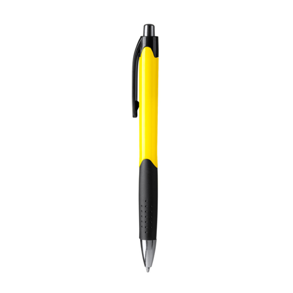 Кулькова ручка з АБС-пластику, колір жовтий