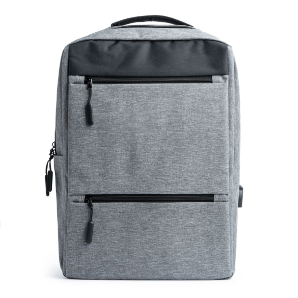 Рюкзак з поліестеру 300D, колір сірий