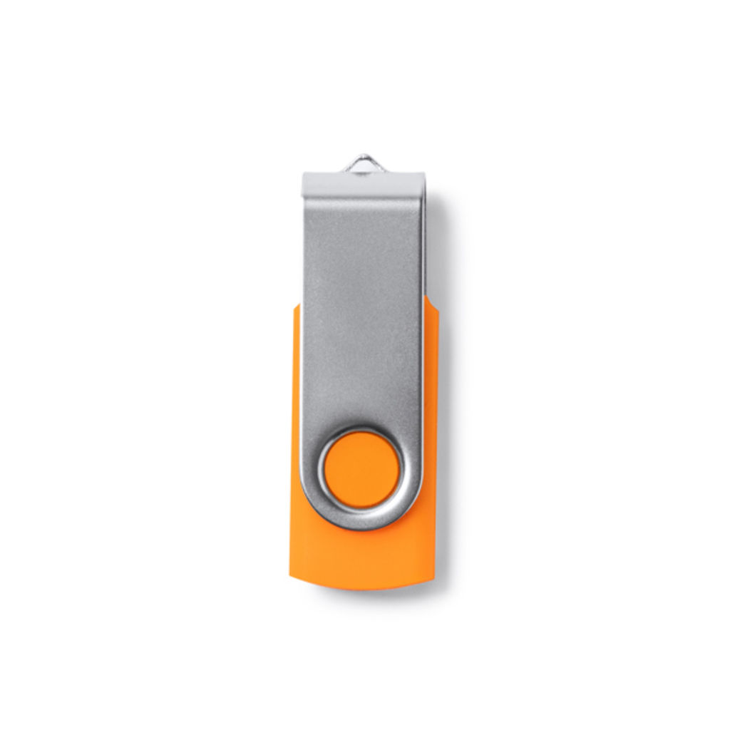 USB-флешка, цвет оранжевый
