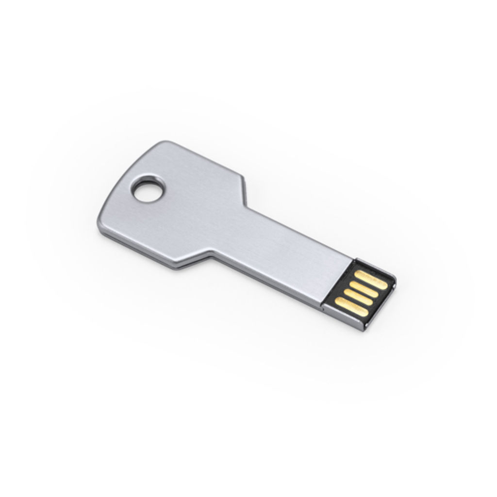 Память USB на 16 Гб, цвет серебряный
