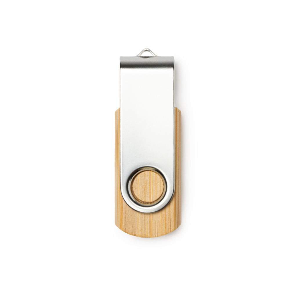 USB-накопичувач з натурального бамбука, колір натуральний