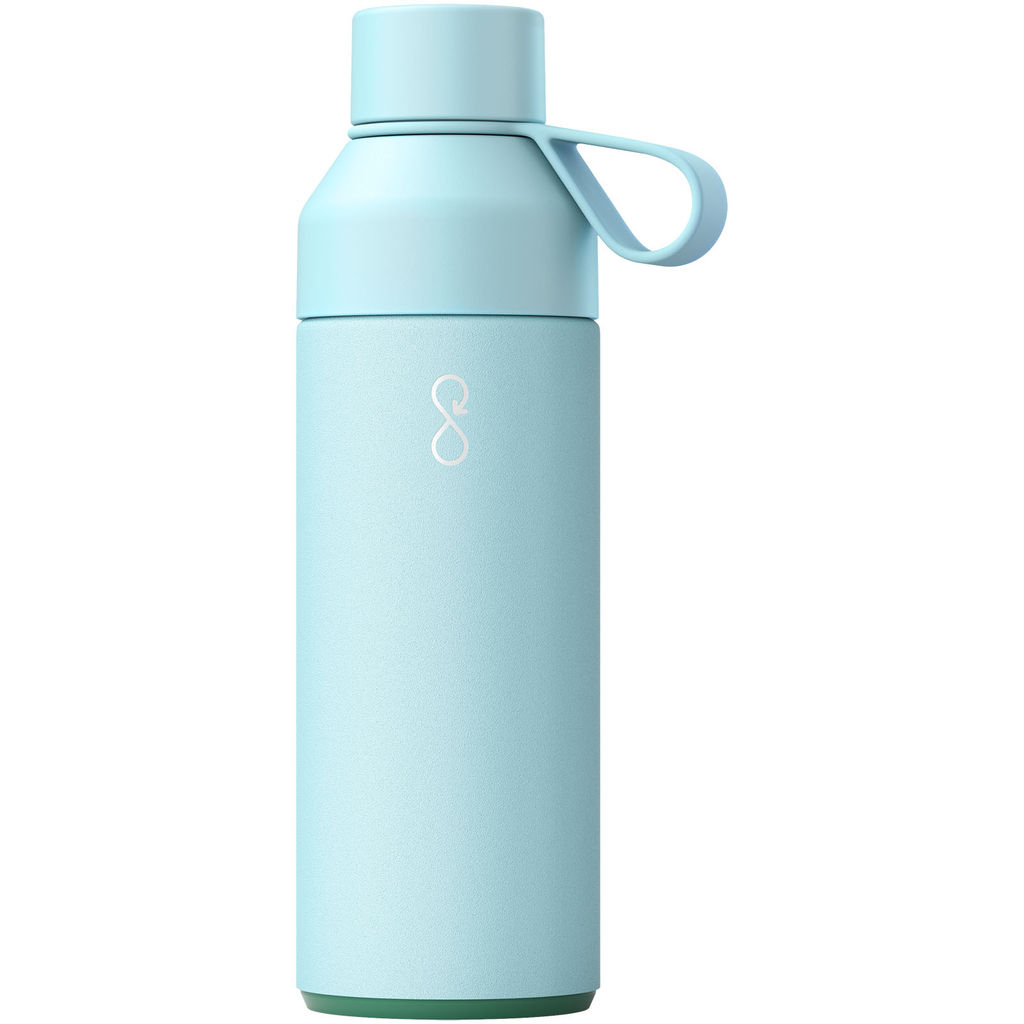 Пляшка для води Ocean Bottle об'ємом 500 мл із вакуумною ізоляцією, колір небесно-блакитний
