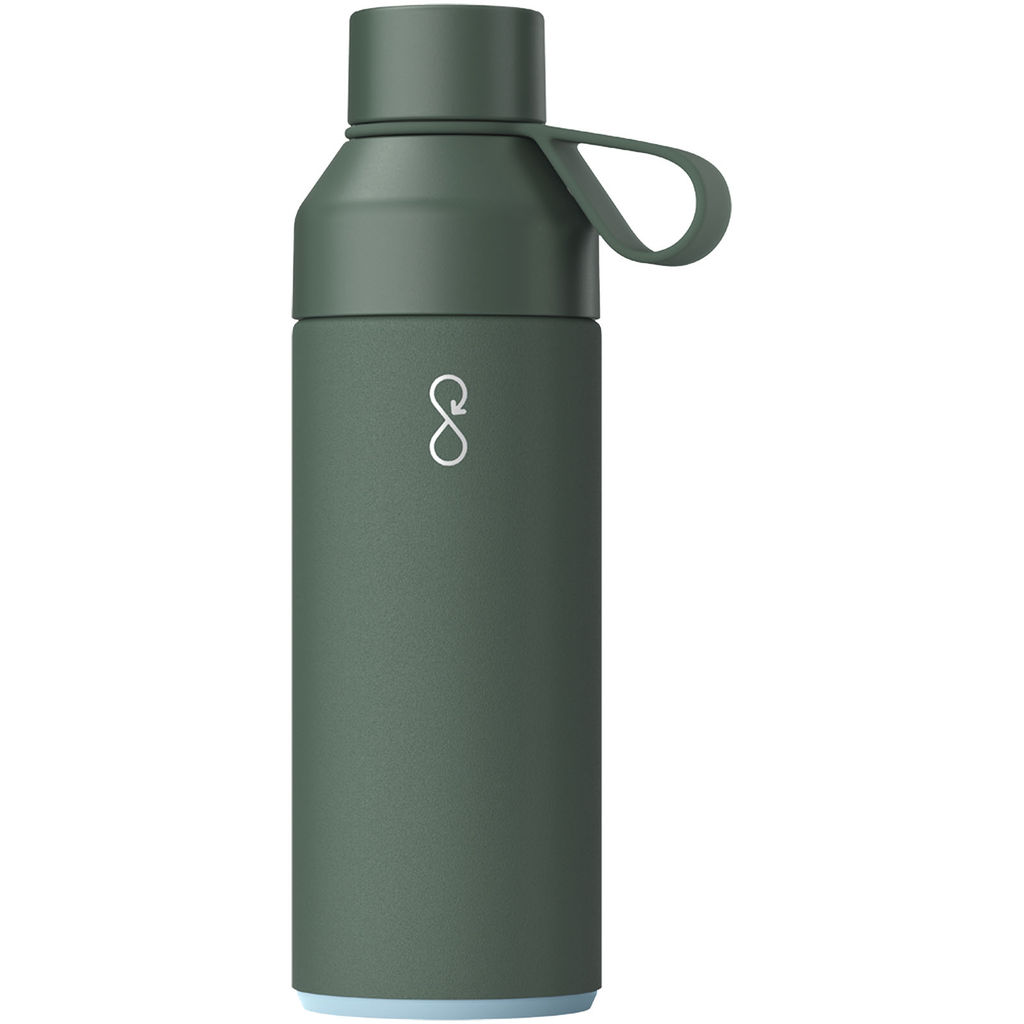 Пляшка для води Ocean Bottle об'ємом 500 мл із вакуумною ізоляцією, колір зелений