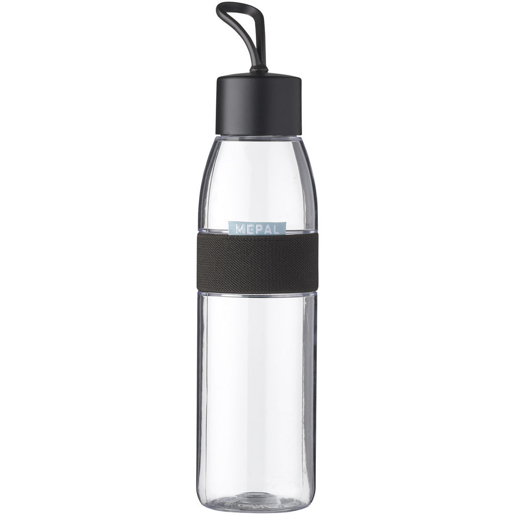 Бутылка для воды Mepal Ellipse объемом 500 мл, цвет древесный уголь