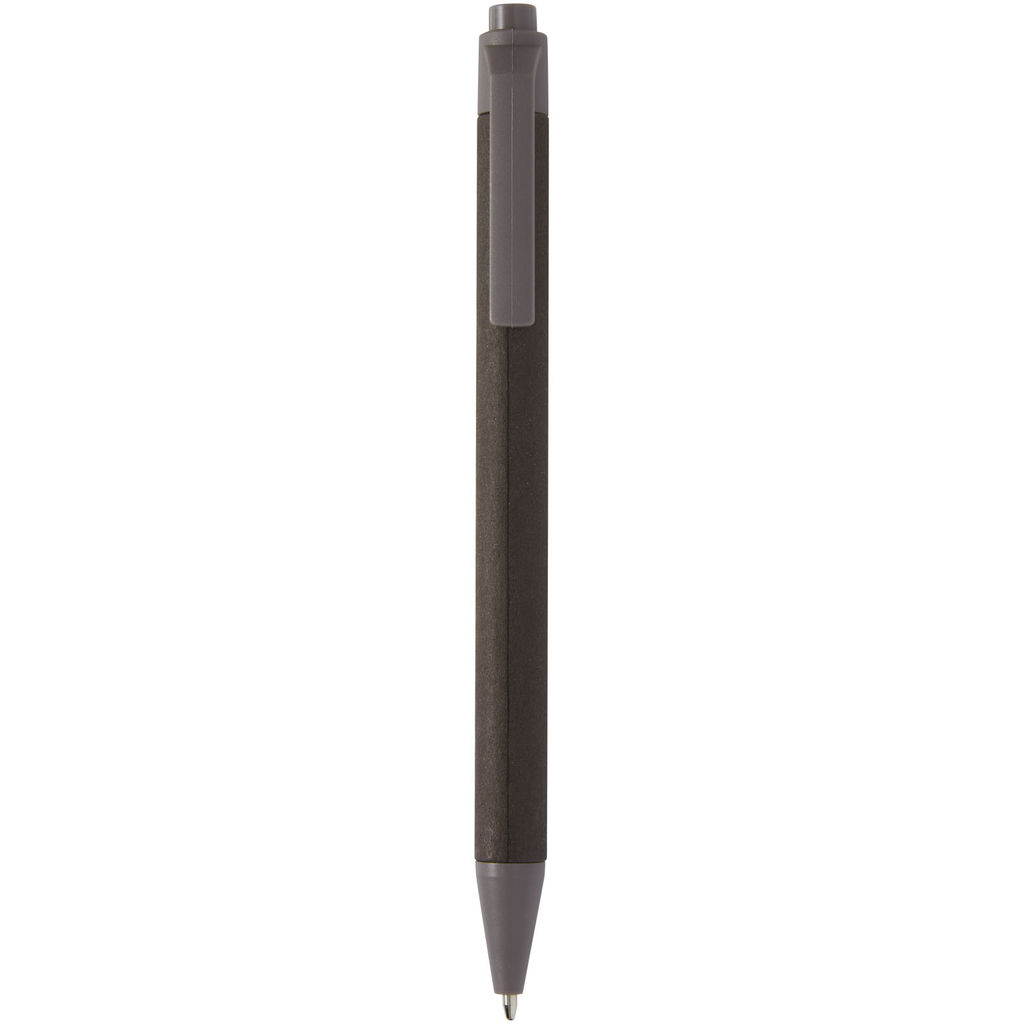 Кулькова ручка Fabianna із м'ятого паперу, колір коричневий