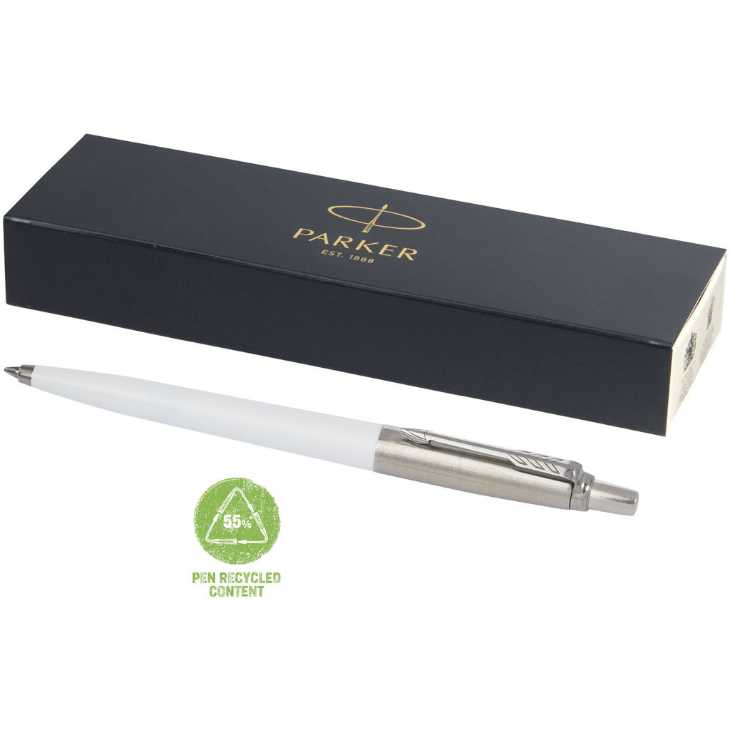 Шариковая ручка Parker Jotter Recycled, цвет белый
