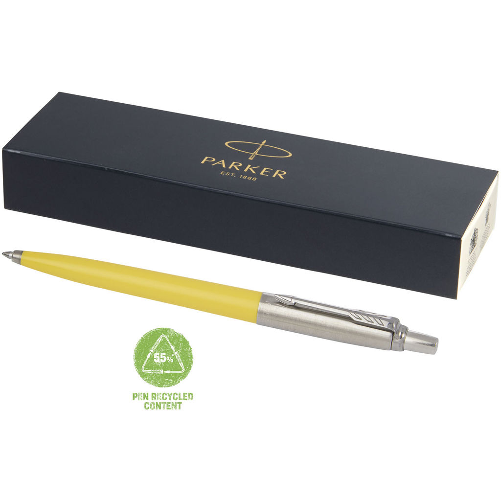 Кулькова ручка Parker Jotter Recycled, колір жовтий