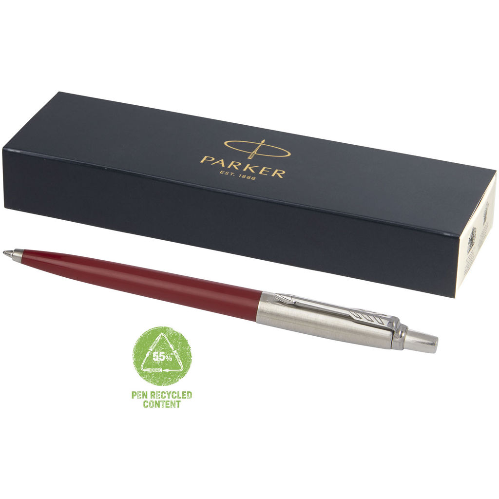 Шариковая ручка Parker Jotter Recycled, цвет темно-красный