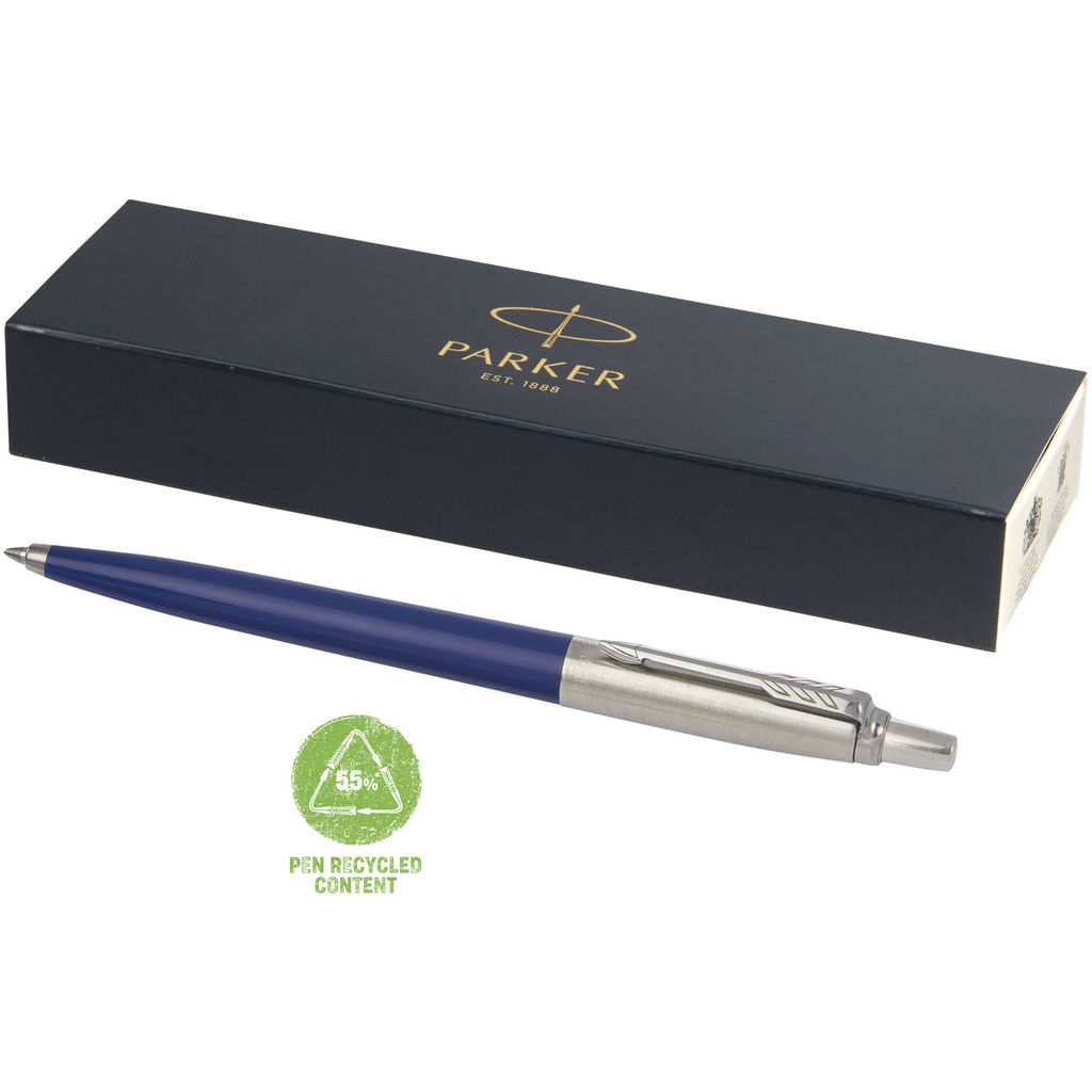 Шариковая ручка Parker Jotter Recycled, цвет темно-синий