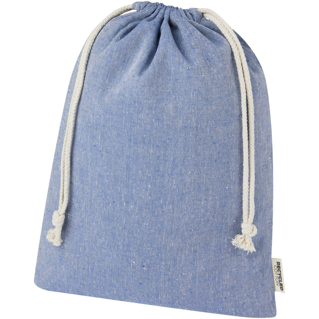 Велика подарункова сумка Pheebs об'ємом 4 л з бавовни щільністю 150 г/м², переробленої за стандартом GRS, колір яскраво-синій