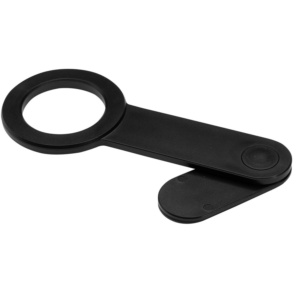 Настільний тримач для телефона Hook із пластику, колір суцільний чорний