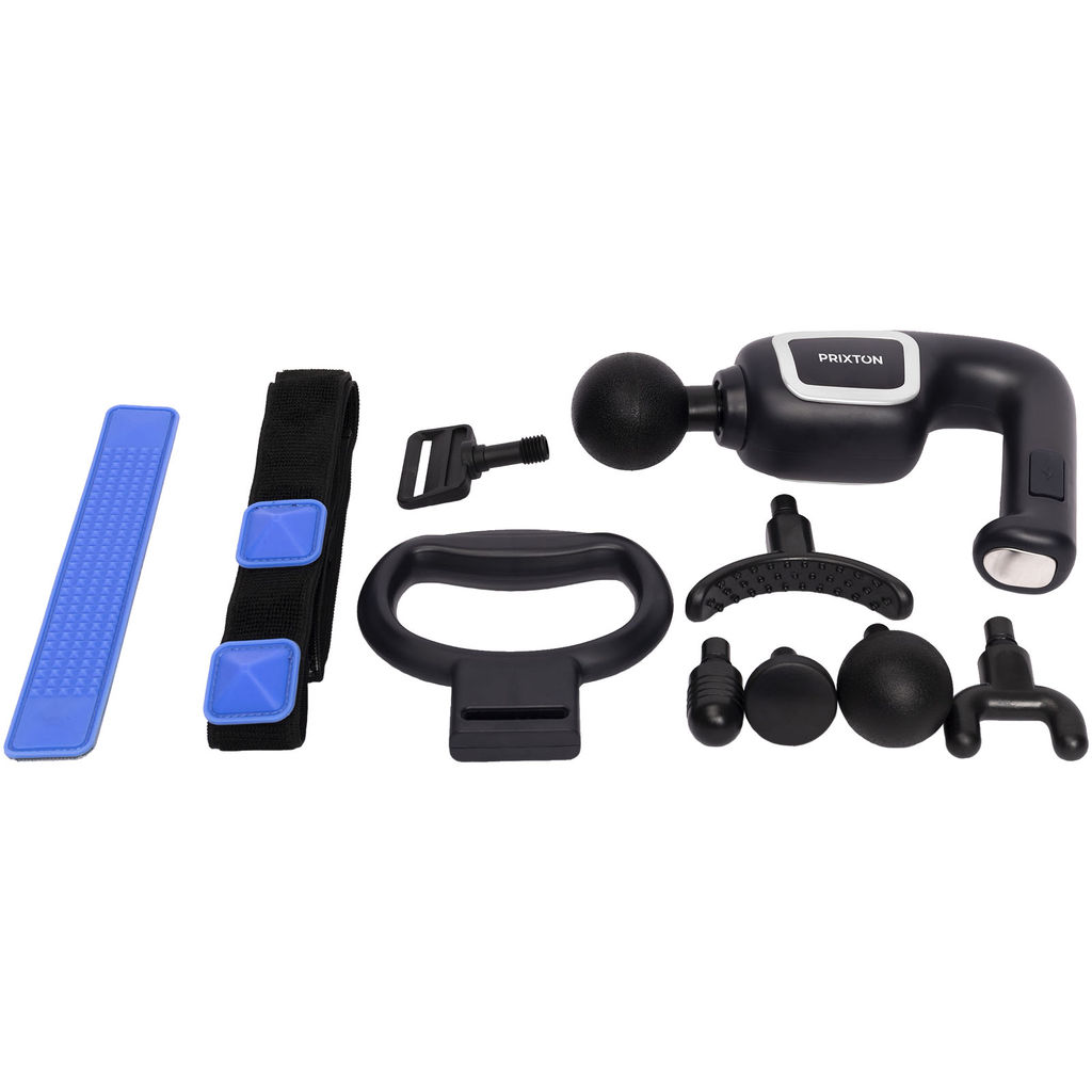 Масажний пістолет Prixton Fit Power Flex, колір чорний - 1PA15590- Фото №2