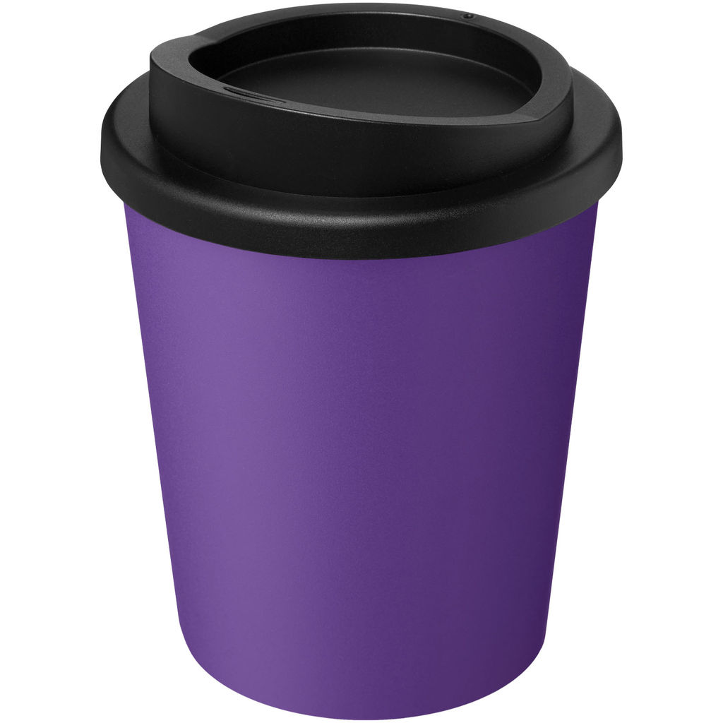 Americano® Espresso Термосткан из переработанного материала объемом 250 мл, цвет пурпурный, сплошной черный