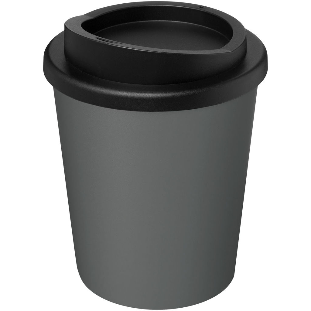 Americano® Espresso Термосткан із переробленого матеріалу об'ємом 250 мл, колір сірий, суцільно чорний