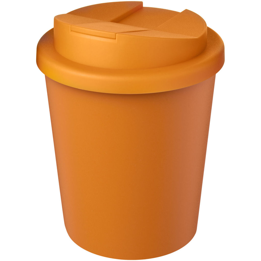 Americano® Espresso Eco Кружка з переробленого матеріалу з герметичною кришкою об'ємом 250 мл, колір помаранчевий